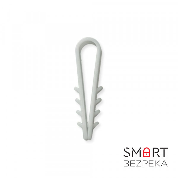 Дюбель-хомут ялинка Relfix 16 мм (50 шт/уп) білий