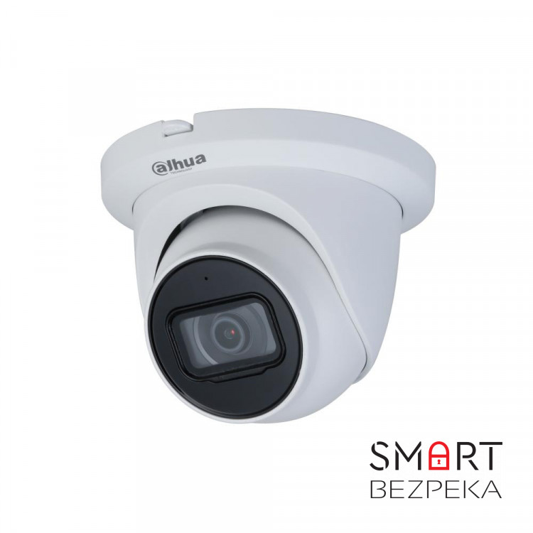 HDCVI відеокамера 2 Мп Dahua DH-HAC-HDW1231TLMQP-A (2.8 мм) з вбудованим мікрофоном для системи відеонагляду