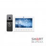 Комплект видеодомофона Neolight KAPPA HD / Solo FHD Graphite: видеодомофон 7" со встроенным БУЗ и 2 Мп видеопанель