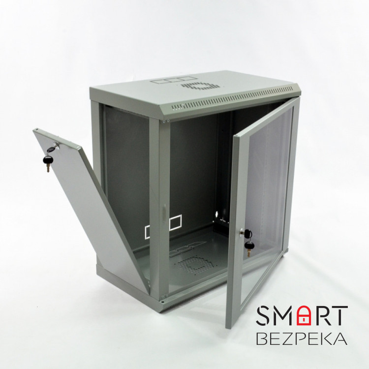 Шафа серверна CMS 12U 600 x 350 x 640 UA-MGSWL1235G для мережевого обладнання