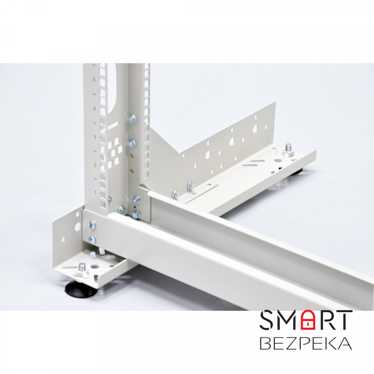 Стійка однорамна CMS UA-OF42-S-GR 42U сіра (без ніг)