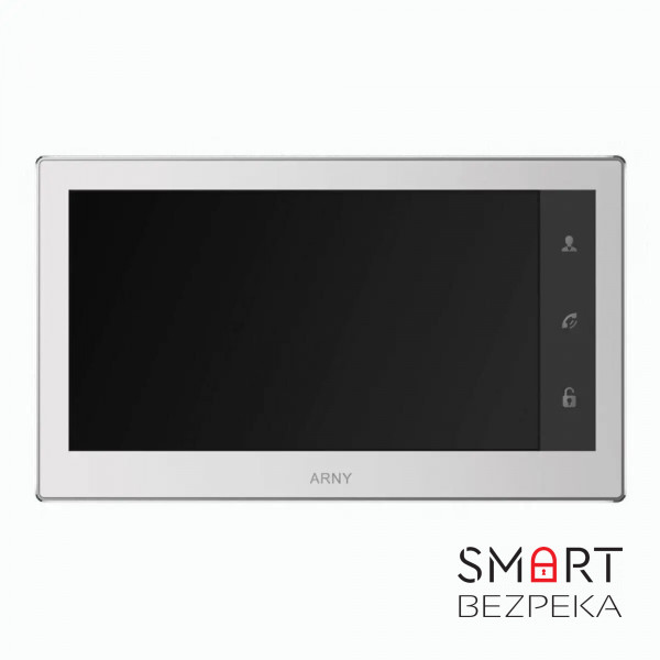 Відеодомофон 10" Arny AVD-1040 (2Mpx) PiP white IPS з детектором руху і записом відео