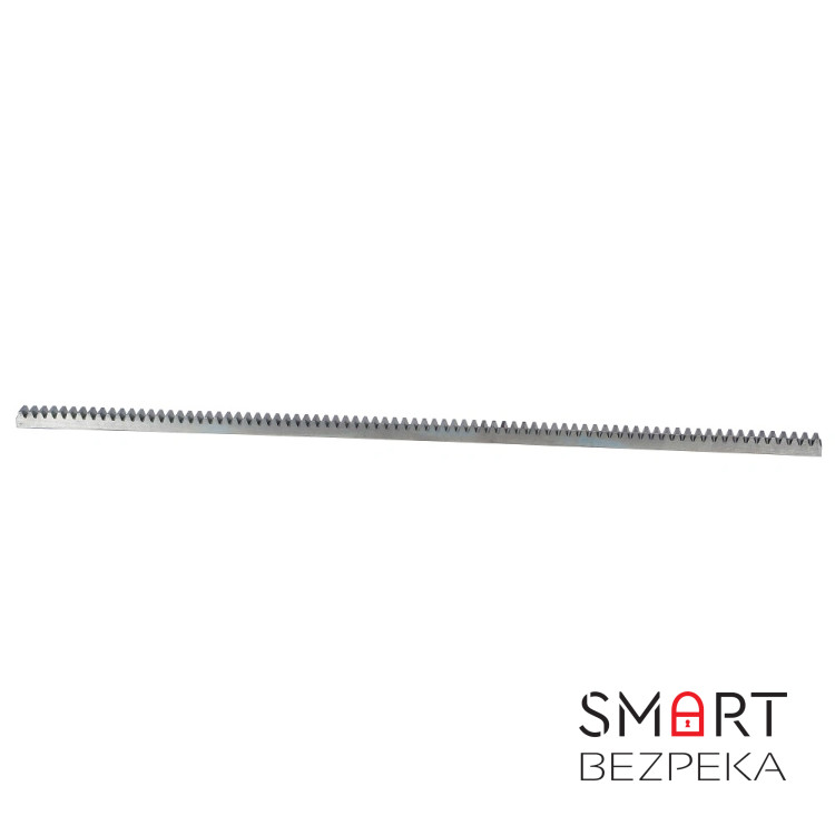 Рейка зубчаста оцинкована GATEXPERT (30x8x1005 мм) для приводів відкатних воріт