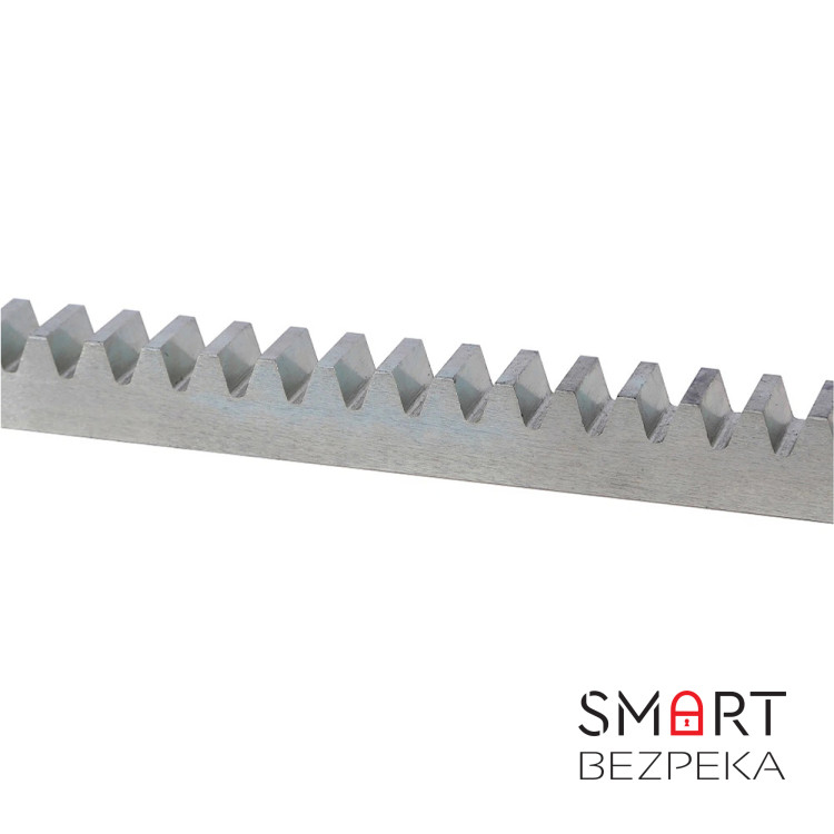 Рейка зубчатая оцинкованная GATEXPERT (30x8x1005 мм) для приводов откатных ворот