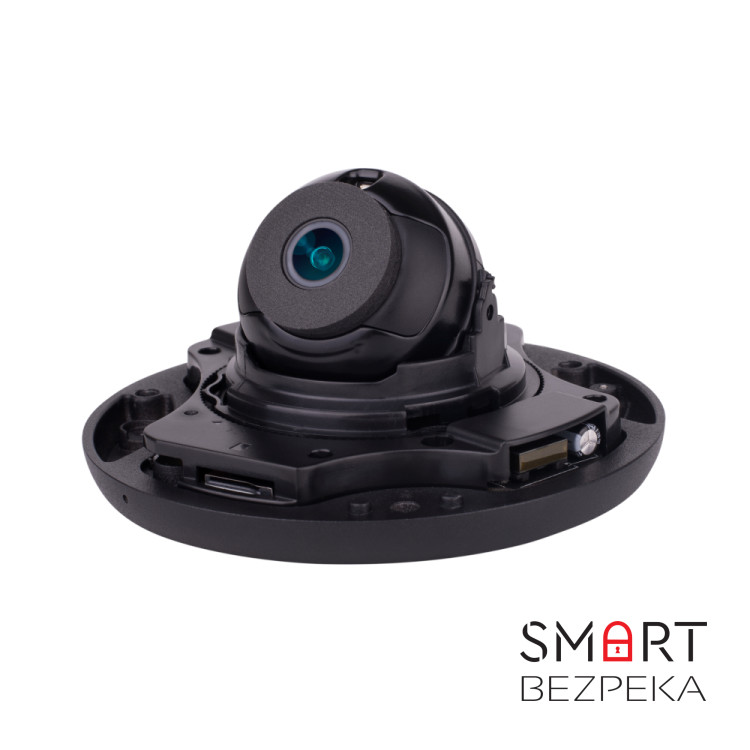 IP-відеокамера 4 Мп Provision-ISR DMA-340IPEN-28-V4 (2.8 мм) антивандальна з вбудованим мікрофоном і відеоаналітикою для системи відеонагляду