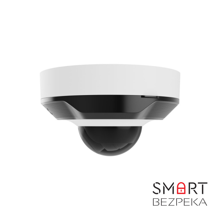IP-видеокамера Ajax DomeCam Mini (5 Мп/2.8 мм) white, проводная с разрешением 5 Мп и углом обзора до 110°