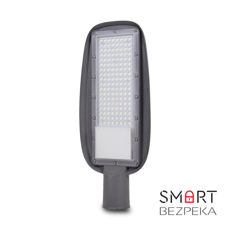 Комплект: Светильник светодиодный Lightwell ZY-DY11-65K-100W + Столб 103Р 4м + Кронштейн DS-1275ZJ + Бандажная лента SB 207 20х0,7 бухта 50м + Замок BCS-20 + Кронштейн ZelK КСУР (труба: 50) (длина трубы: 700)
