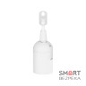Патрон пластиковий підвісний e.lamp socket pendant.E27.pl.white, Е27, з кабелем 15 см і клемною колодкою, білий