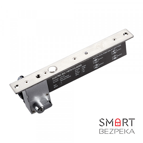 Замок ригеля YB-630A (LED) врізний для системи контролю доступу