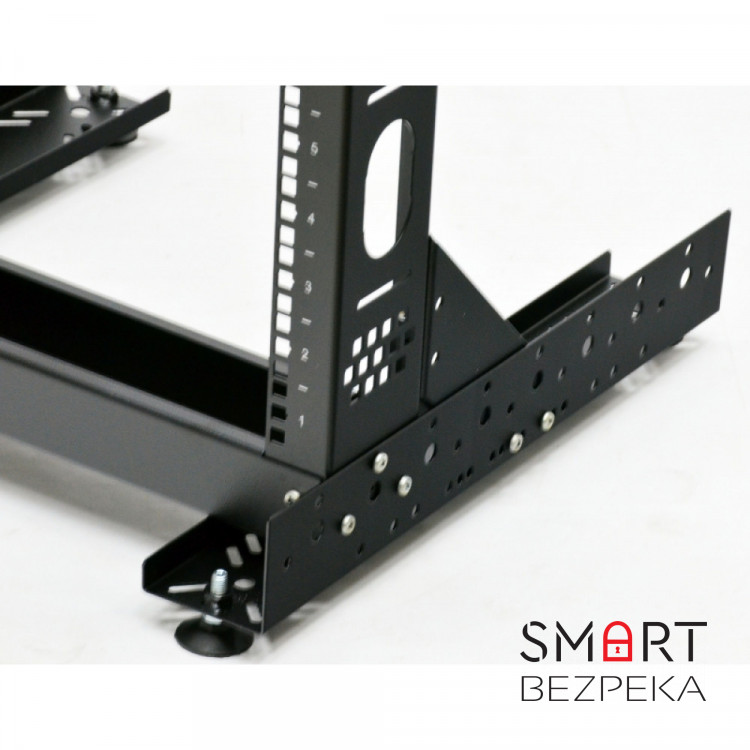 Стійка однорамна CMS UA-OF42-S-BK 42U чорна (без ніг)