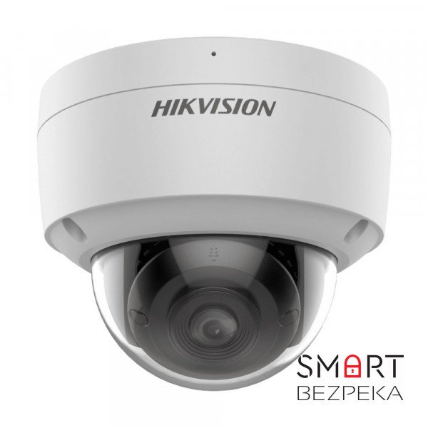 IP-відеокамера 4 Мп Hikvision DS-2CD2147G2-SU(C) (2.8 мм) ColorVu з вбудованим мікрофоном з відеоаналітикою для системи відеонагляду