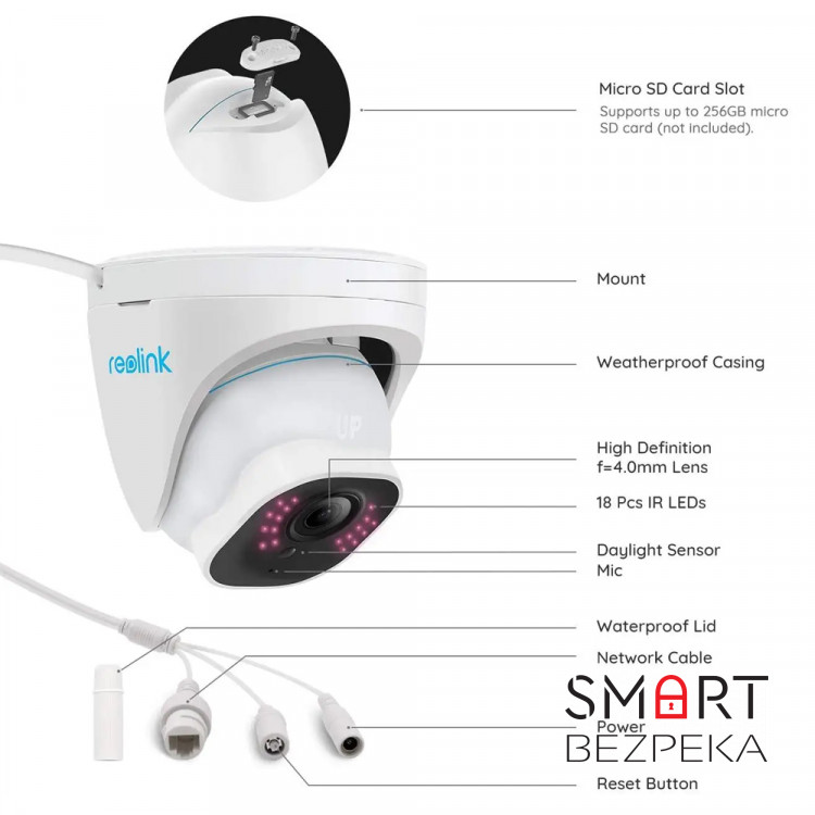 IP камера Reolink RLC-820A