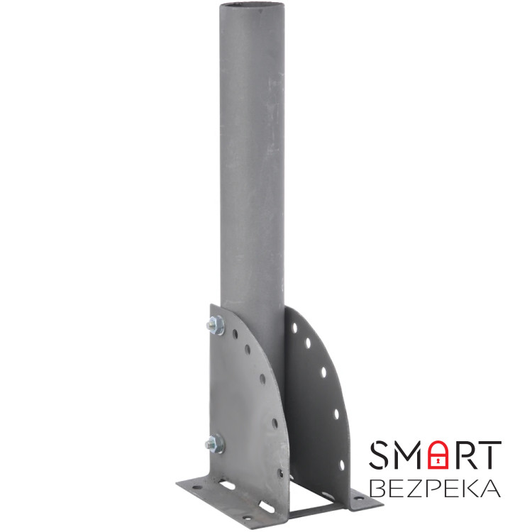 Комплект: Світильник світлодіодний Lightwell ZY-DY11-65K-150W  + Стовп 103Р 4м + Кронштейн DS-1275ZJ + Бандажна стрічка SB 207 20х0,7 бухта 50м + Замок BCS-20 + Кронштейн ZelK КСУР (труба: 50) (довжина труби: 700)