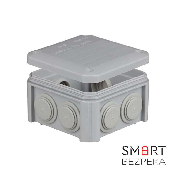 Коробка монтажна UNIKA PLANK PLK4010850 90 x 90 x 52 мм (IP55)