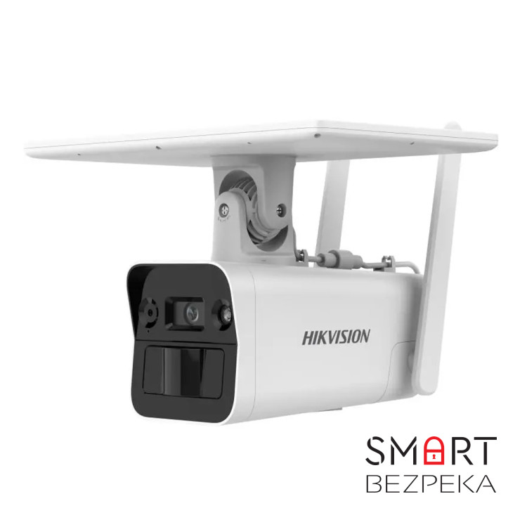 4G IP-відеокамера 4 Мп Hikvision DS-2XS2T41G1-ID/4G/C05S07 (4 мм) із сонячною батареєю та вбудованим акумулятором