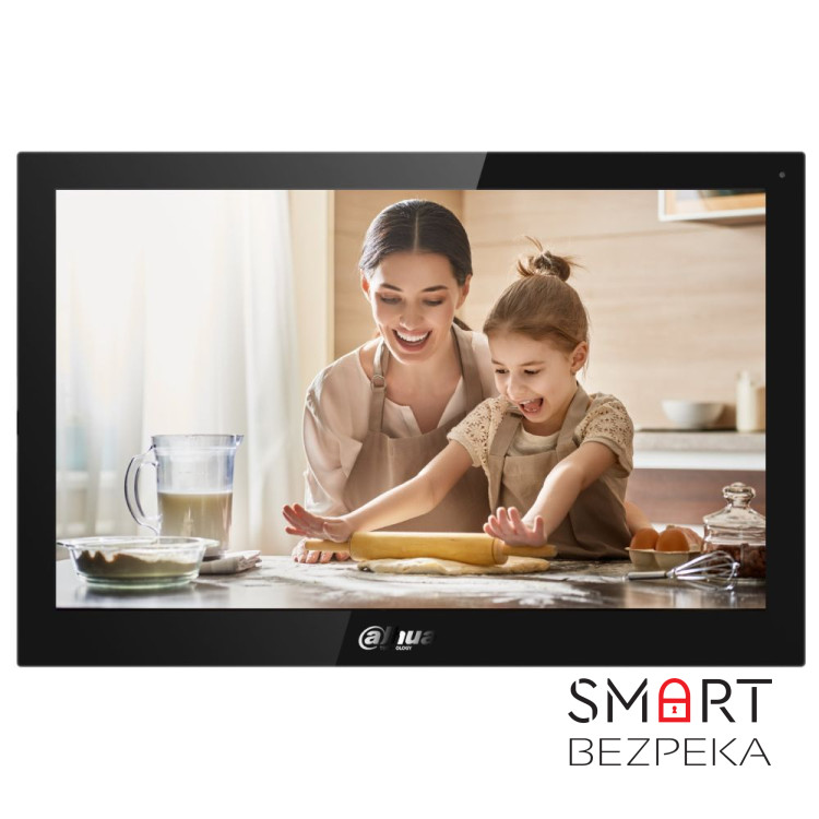 IP-відеодомофон з Wi-Fi 10" Dahua DHI-VTH5341G-W