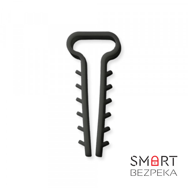 Дюбель-хомут ялинка Relfix 12 x 6 мм (100 шт/уп) чорний