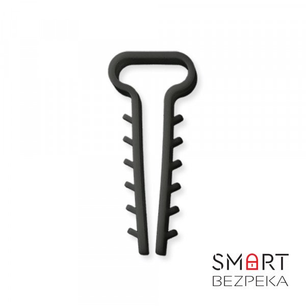 Дюбель-хомут ялинка Relfix 12 x 6 мм (100 шт/уп) чорний