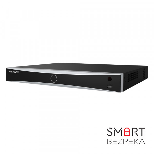 IP-видеорегистратор 8-канальный c PoE Hikvision DS-7608NXI-K2/8P с видеоаналитикой для систем видеонаблюдения