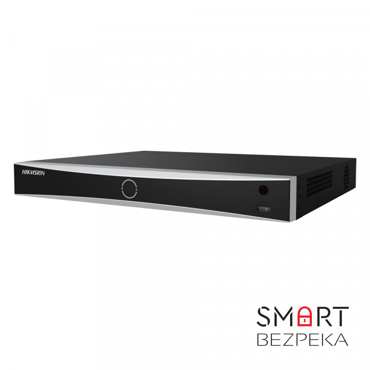 IP-видеорегистратор 8-канальный c PoE Hikvision DS-7608NXI-K2/8P с видеоаналитикой для систем видеонаблюдения