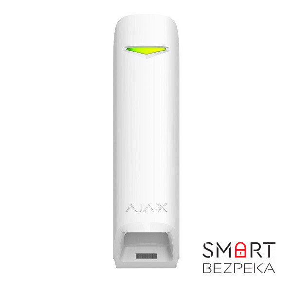 Бездротовий датчик руху типу «штора» Ajax MotionProtect Curtain white