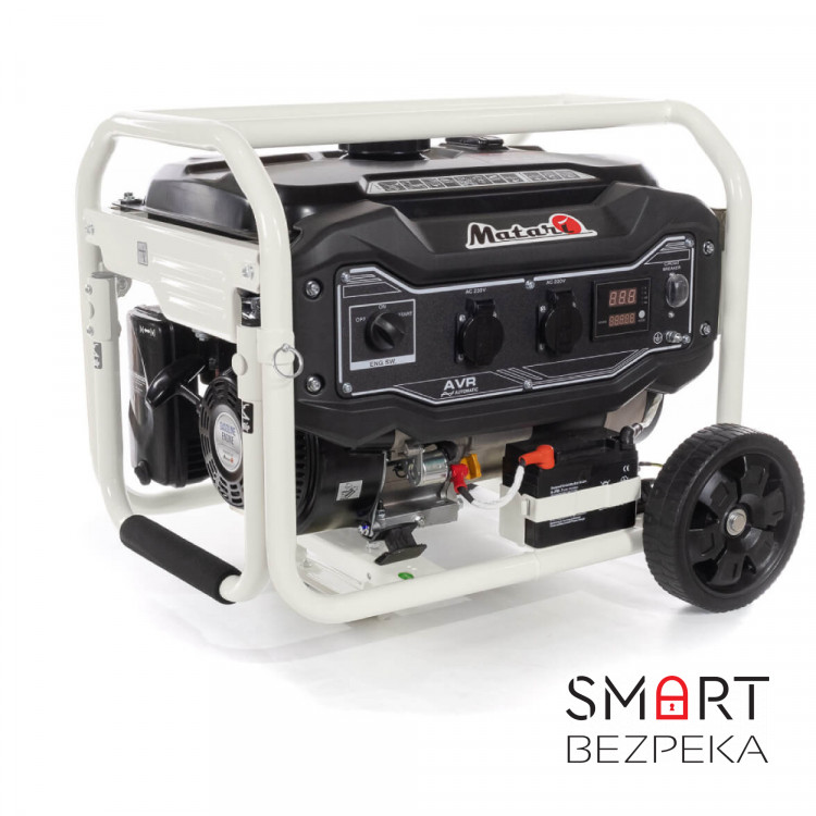 Бензиновый генератор MATARI MH4000E максимальная мощность 3 кВт