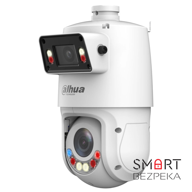 IP Speed Dome видеокамера 4Мп+4Мп Dahua DH-SDT4E425-4F-GB-A-PV1 с двумя объективами для системы видеонаблюдения