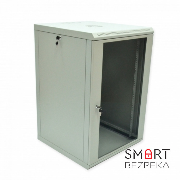 Шафа серверна CMS 18U 600 x 600 x 907 UA-MGSWL186G для мережевого обладнання