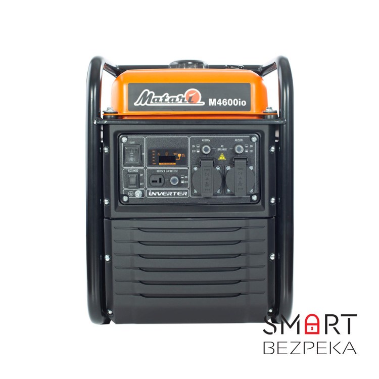 Инверторный бензиновый генератор MATARI M4600IO максимальная мощность 4.6 кВт