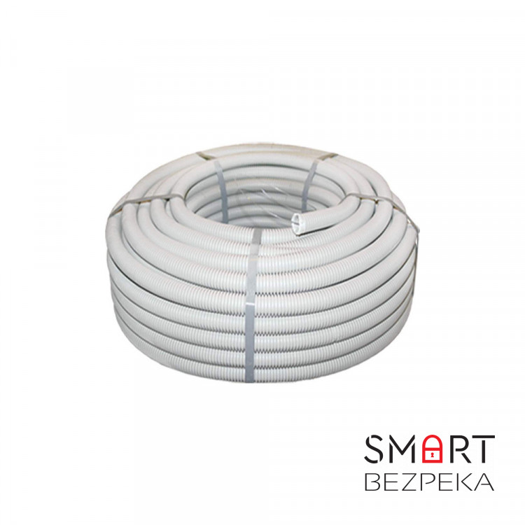 Гофротруба Light ДКС ПВХ D 32 (25 м) сіра