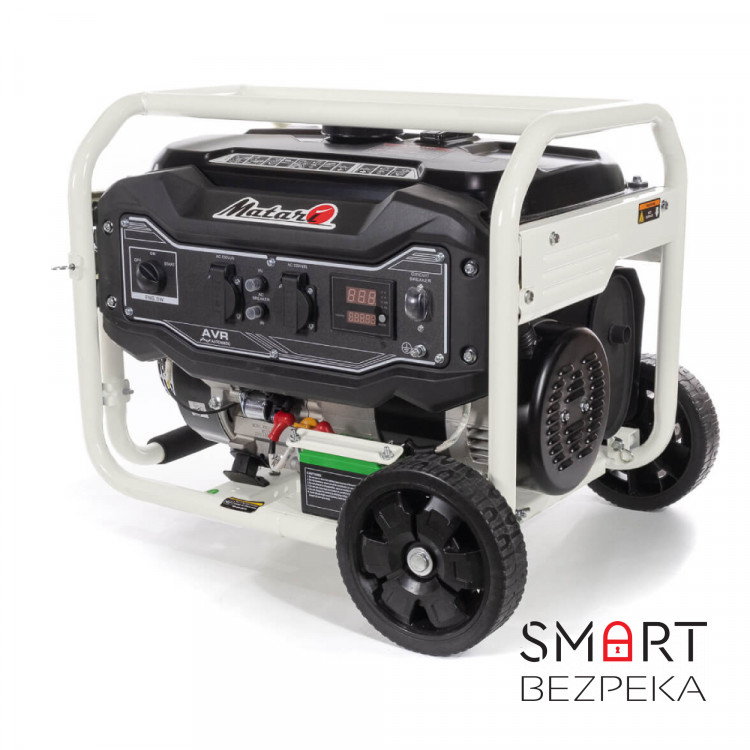 Бензиновый генератор MATARI MH6000E максимальная мощность 4,5 кВт