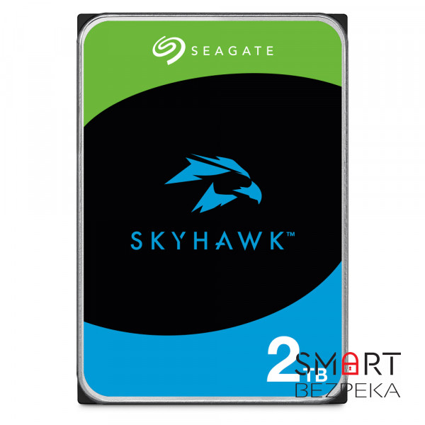 Жорсткий диск 2TB Seagate SkyHawk ST2000VX017 для відеоспостереження