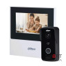 Комплект відеодомофона з Wi-Fi 4.3" Dahua DHI-VTH2611L-WP + DHI-VTO2111D-P-S2