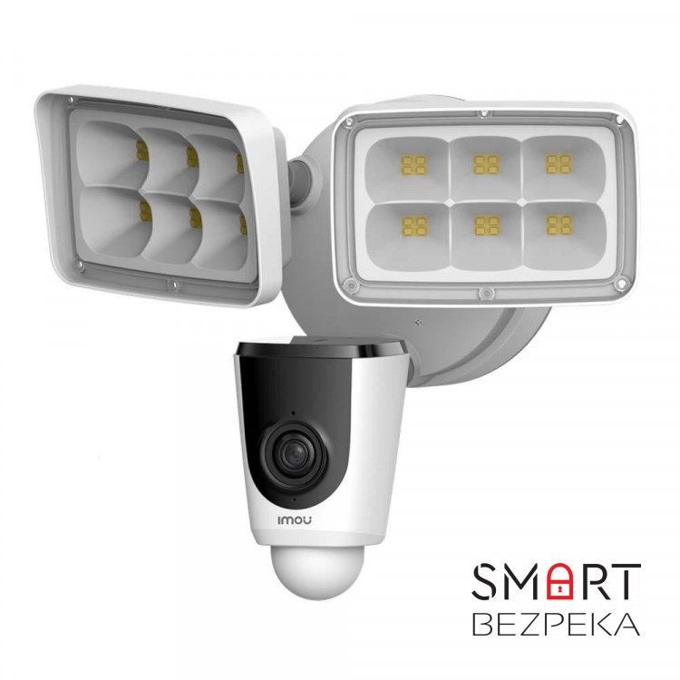 Wi-Fi відеокамера вулична 2 Мп IMOU IPC-L26P з прожектором і сиреною для системи відеоспостереження