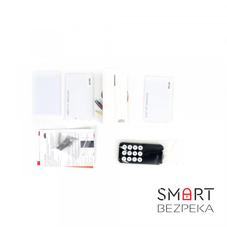Контролер із вбудованим зчитувачем EM-Marine вологозахищений ATIS ACPR-08EM-W (white)