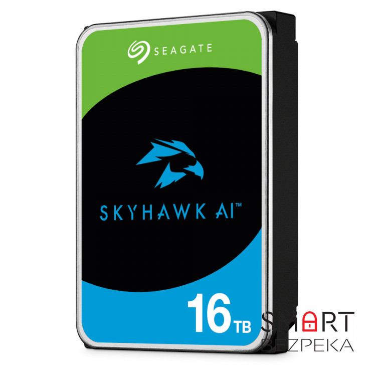 Жесткий диск 16TB Seagate SkyHawk AI ST16000VE002 для видеонаблюдения