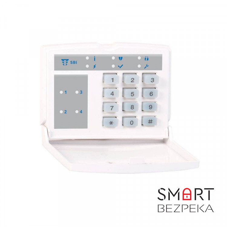 Комплект охоронної сигналізації з Orion NOVA XS, клавіатурою, датчиком руху, герконом, сиреною, акумулятором