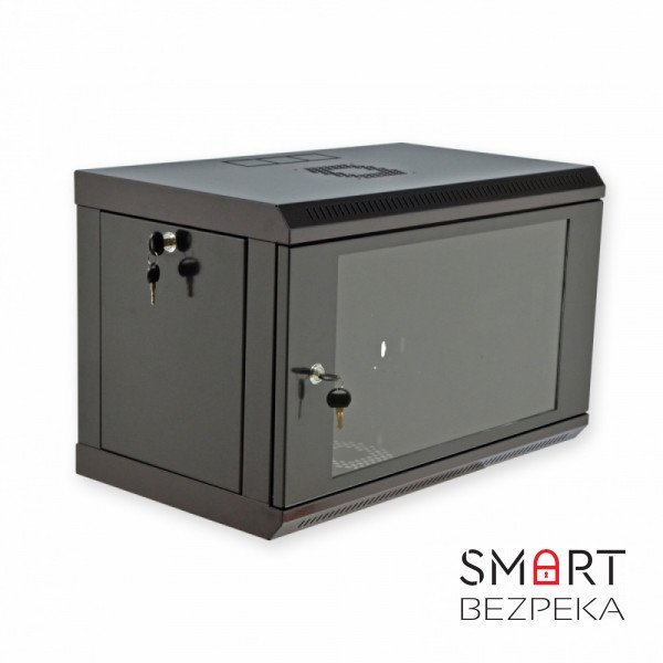 Шафа серверна CMS 6U 600 x 350 x 373 UA-MGSWL635B для мережевого обладнання