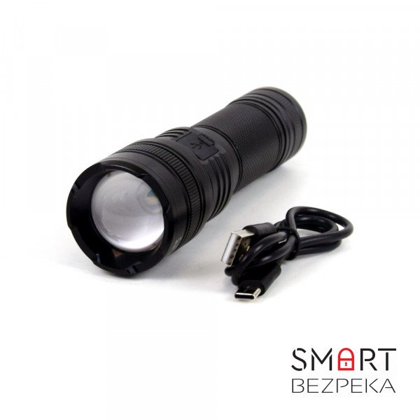 Перезаряжаемый телескопический ручной фонарик SUPERFIRE L16-X с мощностью 7 Вт