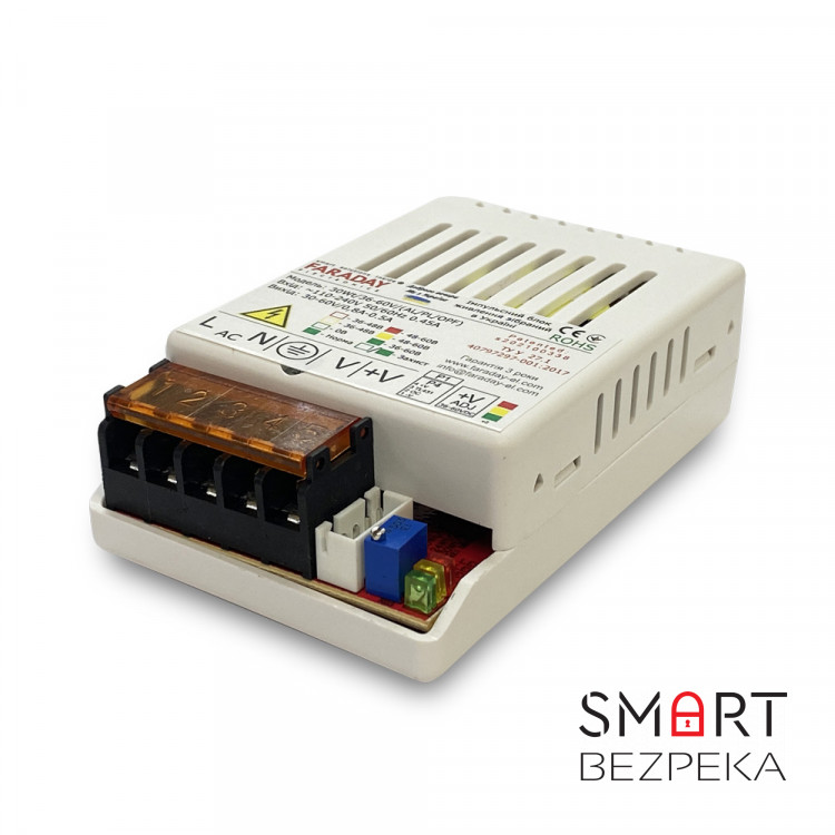 Блок живлення Faraday Electronics 30Wt/36-60V/PL в пастиковому корпусі