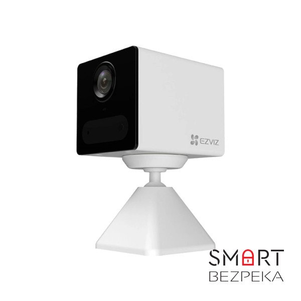 IP-відеокамера з Wi-Fi 2 Мп Ezviz CS-CB2 (1080P,WH) із вбудованим акумулятором та відеоаналітикою