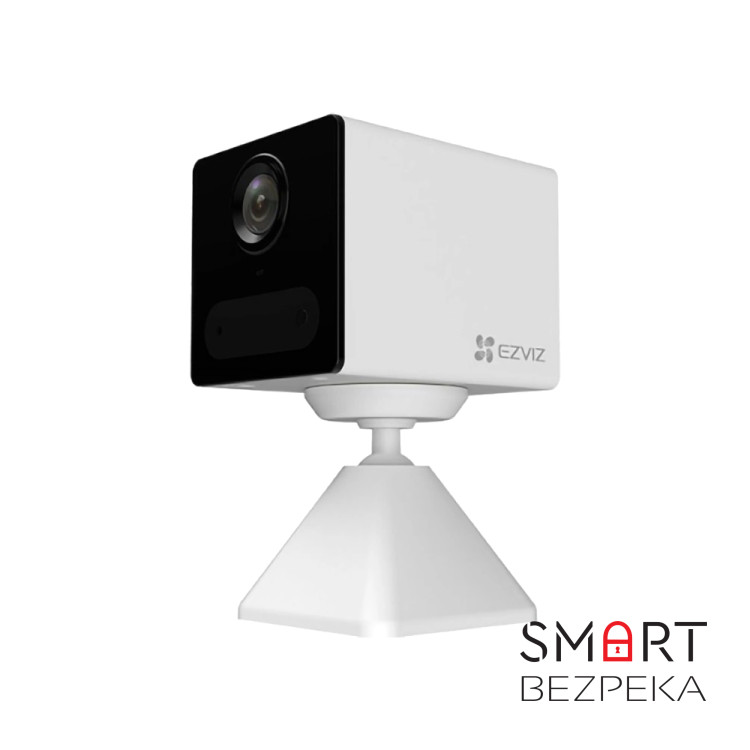 IP-видеокамера c Wi-Fi 2 Мп Ezviz CS-CB2 (1080P, WH) со встроенным аккумулятором и видеоаналитикой