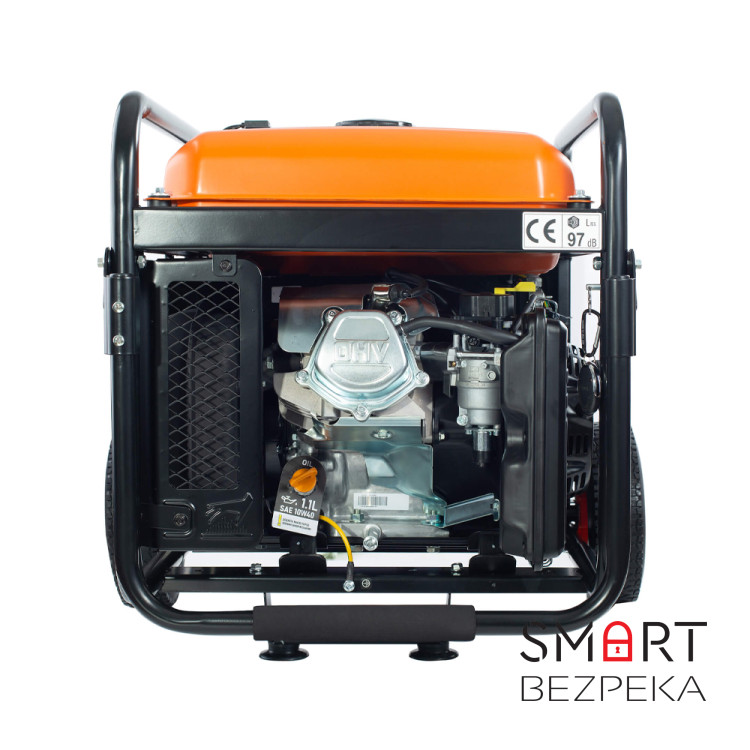 Інверторний бензиновий генератор MATARI M7500I-R максимальна потужність 7.5 кВт