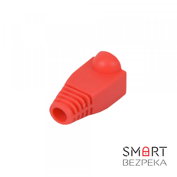 Ізолювальні ковпачки для конектора RJ-45 червоні, упаковка 100 шт