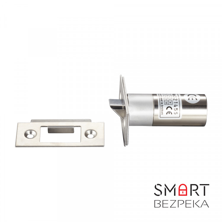 Ригельний замок YB-80NC (power closed) врізний для системи контролю доступу