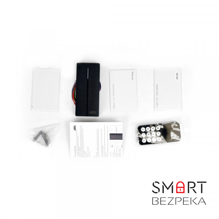 Контролер із вбудованим зчитувачем EM-Marine вологозахищений ATIS ACPR-08 EM-W (black)