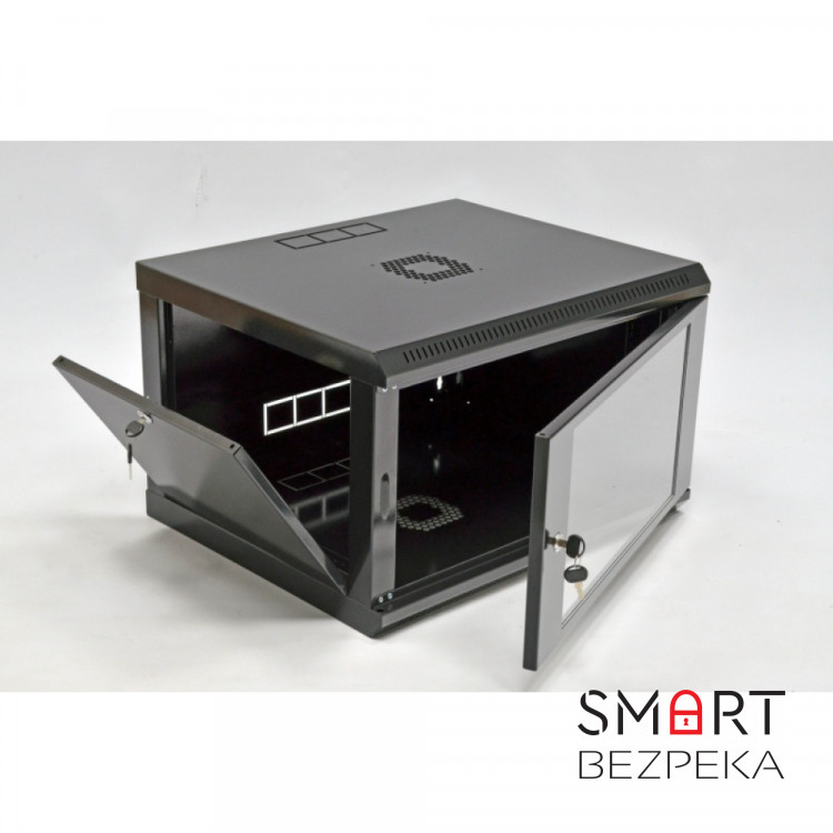 Шафа серверна CMS 6U 600 x 500 x 373 UA-MGSWL65B для мережевого обладнання