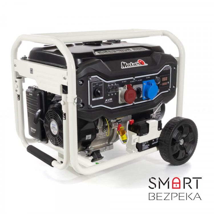 Бензиновий генератор MATARI MH11003E максимальна потужність 8кВт/8.5кВт