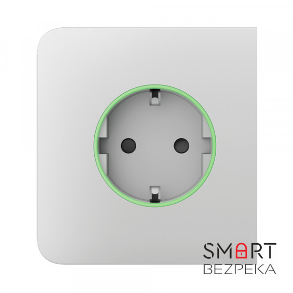 Бічна панель Ajax SideCover (type F) white для вбудованої розетки