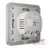 Комплект беспроводной сигнализации Ajax StarterKit Cam (8EU) UA white + Выключатель Ajax LightSwitch 1-gang White одноклавишный + Реле Ajax OutletCore